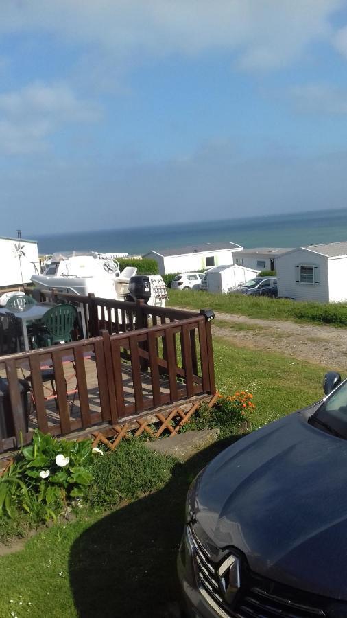 Magnifique Mobil Home Avec Clim Face Mer Le Portel Luaran gambar